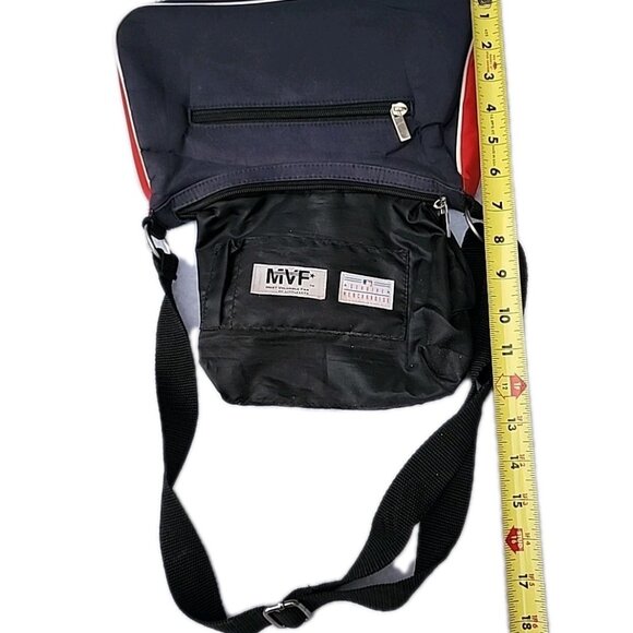 VTG Boston Red Sox Embroidery Patch MFB Genuine Merchandise Nylon Shoulder Bag - Picture 12 of 14